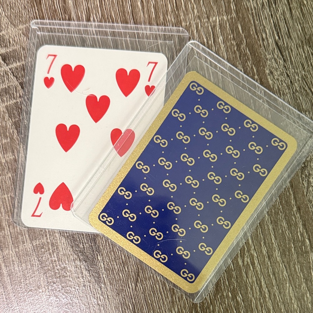 Gucci Vintage Playing Cards - Blue and Red - Picture 7 of 7